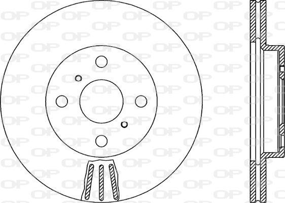 OPEN PARTS Jarrulevy BDA1877.20